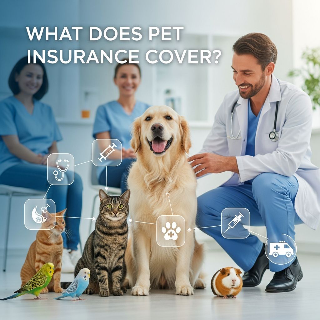 Pet Insurance: 5 Key Coverages You Need To Know Understand exactly what pet insurance covers, from accidents and illnesses to extras like dental and third-party liability for complete peace of mind.