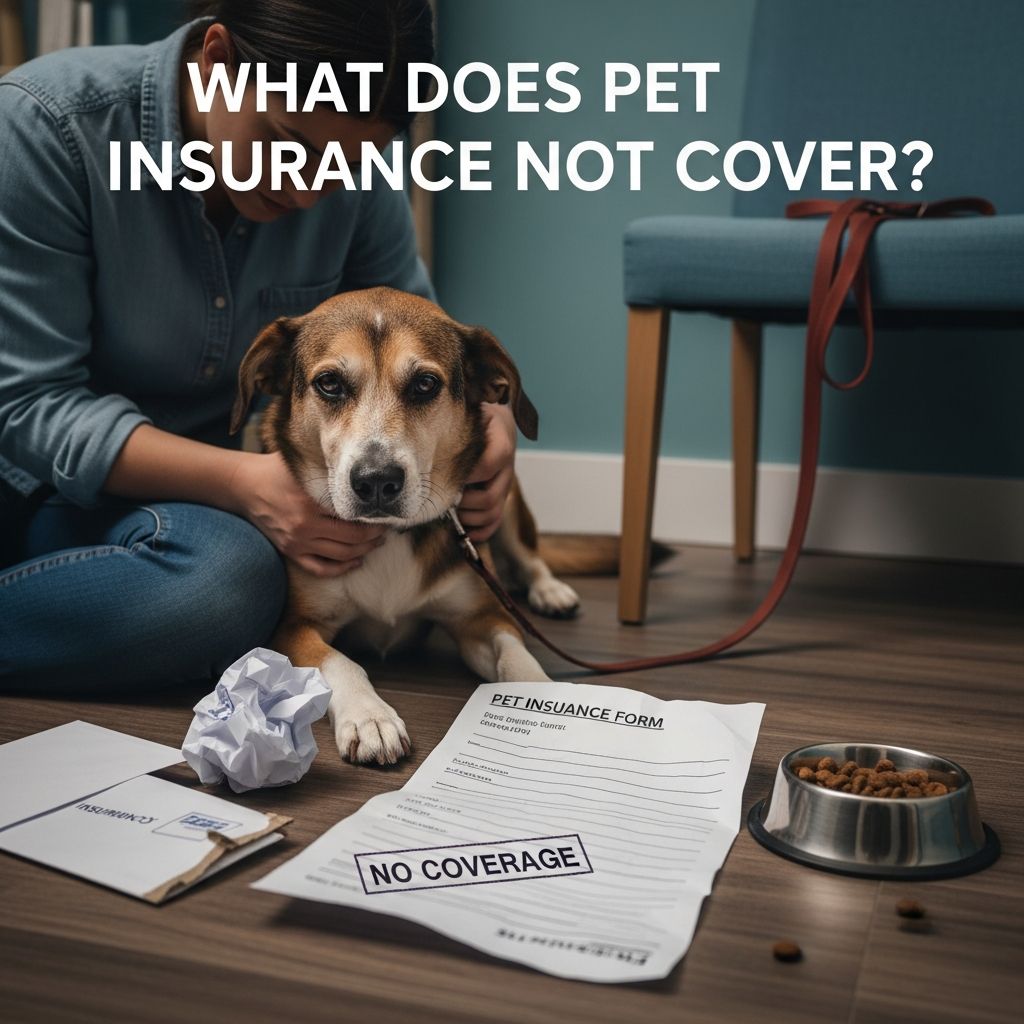 Understand common pet insurance exclusions like preexisting conditions, routine care, and breed-specific issues to choose the right policy.