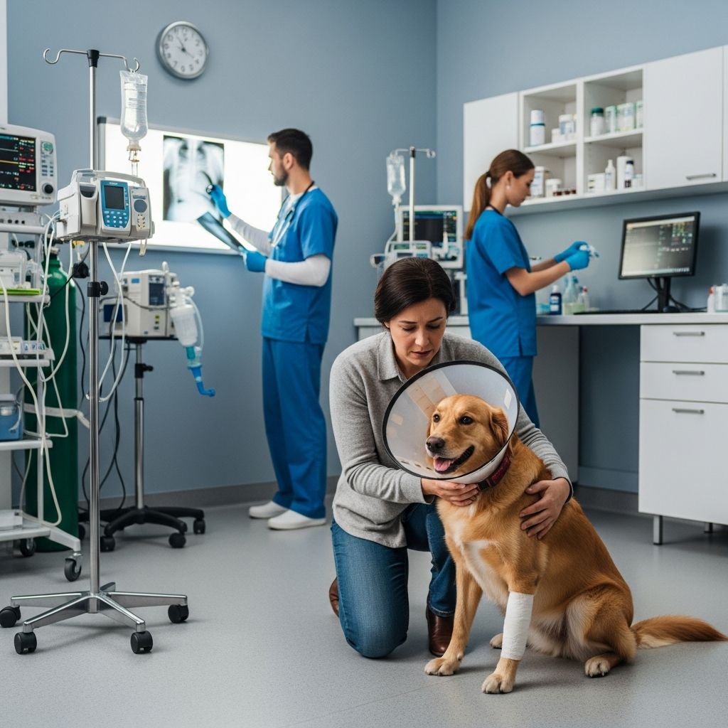 Navigate your dog's emergency vet visit with confidence: from recognizing signs to understanding costs and care.