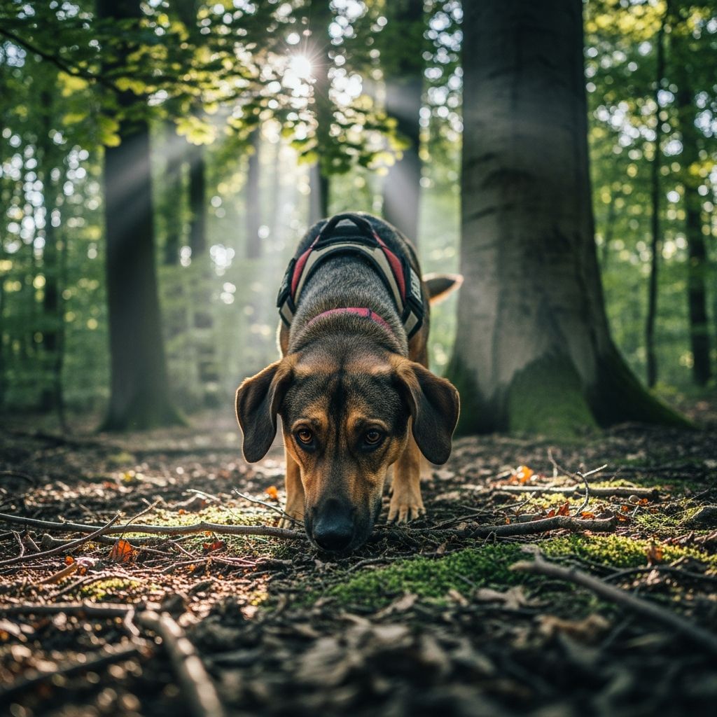 Discover how these highly trained canines use their extraordinary sense of smell to locate human remains in critical search missions.
