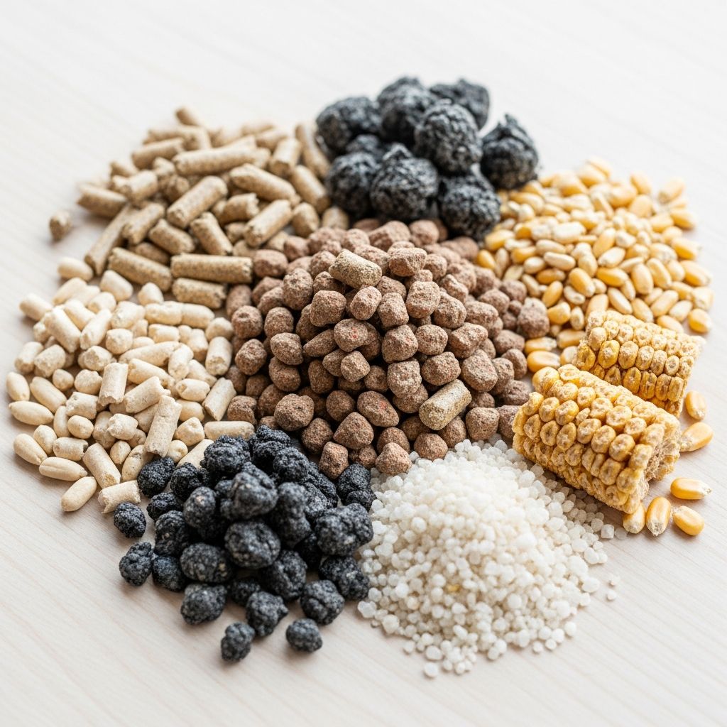 What Is Cat Litter Made Of? 3 Types, Pros & Choosing Tips Discover the materials behind popular cat litters, from traditional clay to eco-friendly biodegradable options for your feline friend.