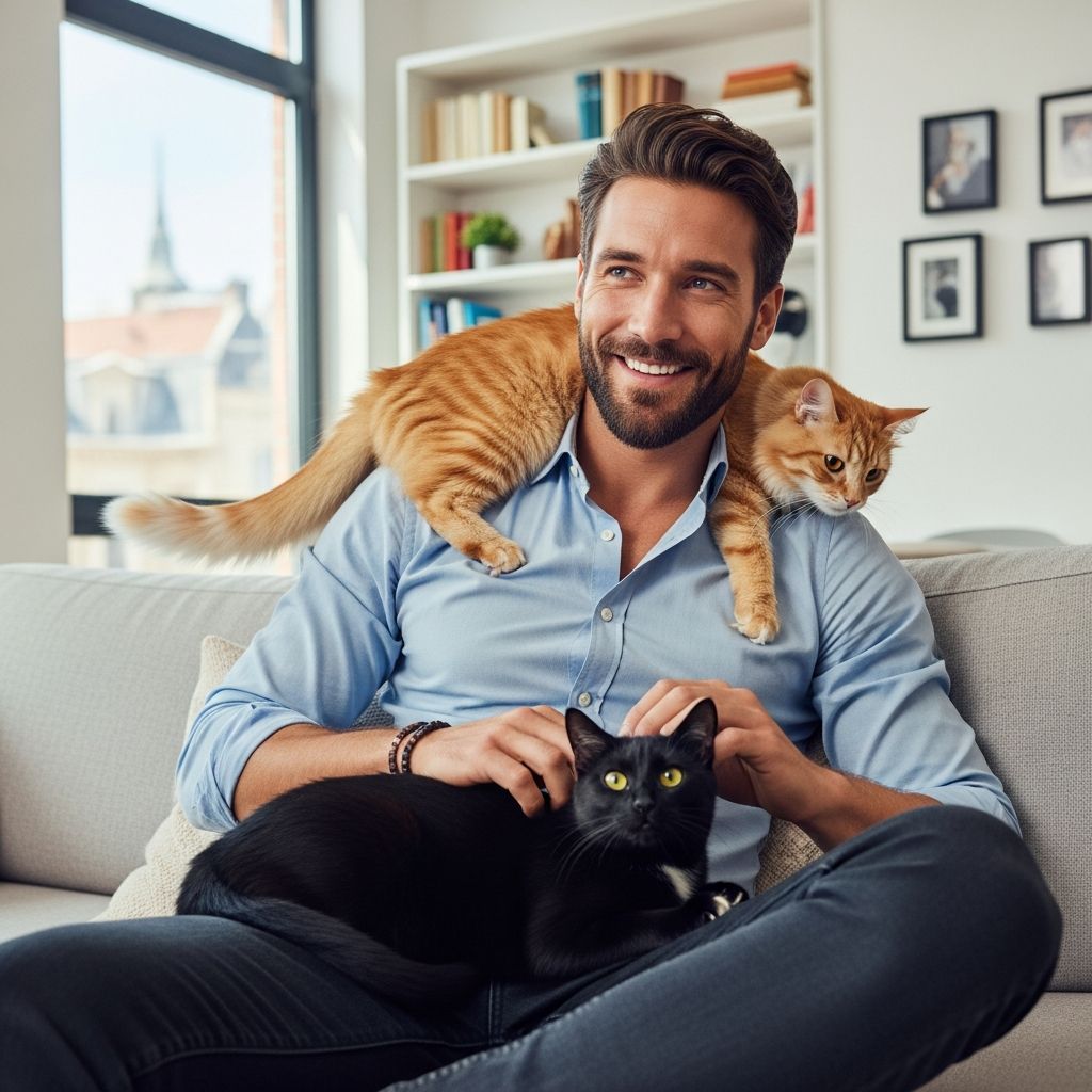 Cat Dads: 4 Traits That Make Them So Sexy Discover why men who love cats are irresistibly attractive, from celebrity cat dads to the nurturing traits that melt hearts.