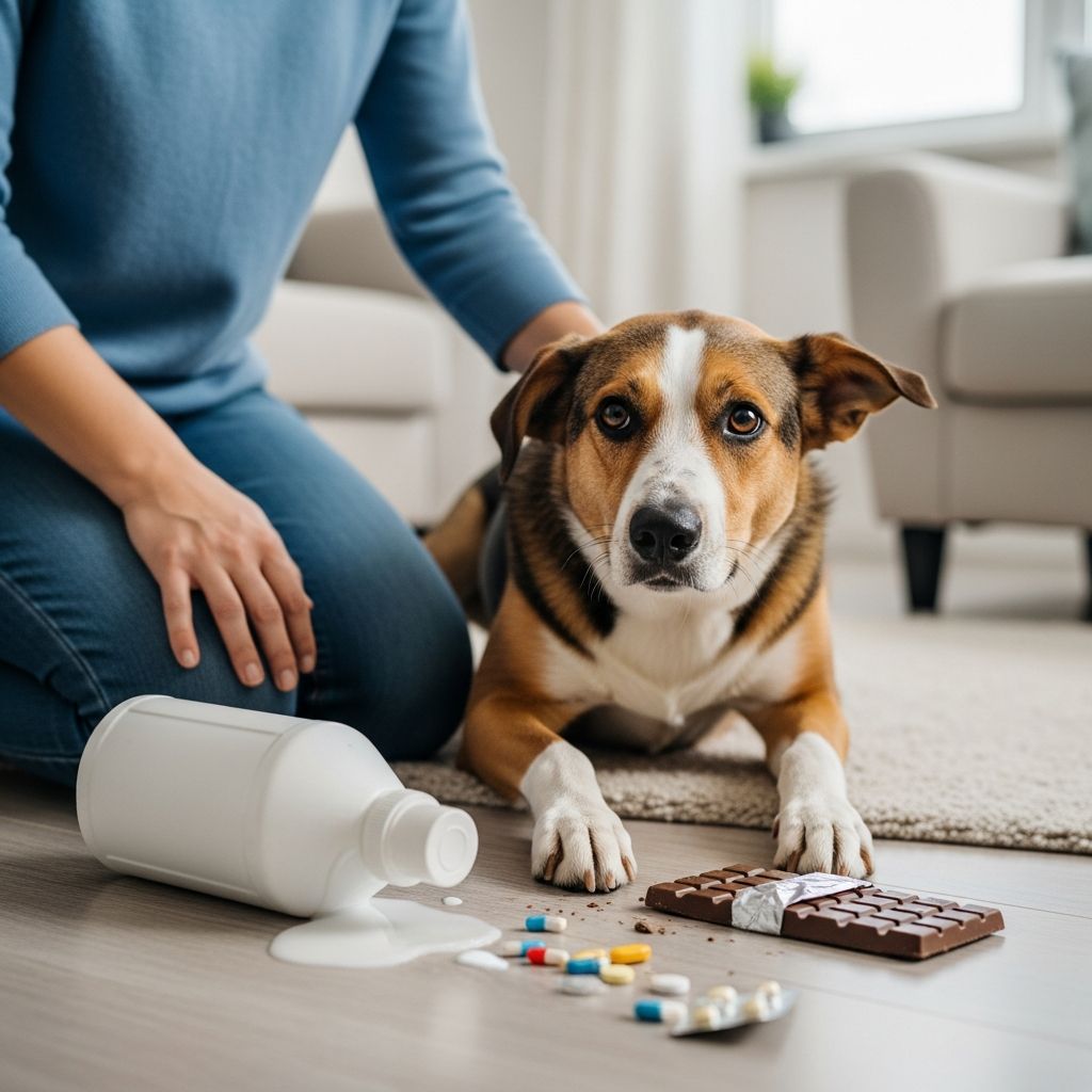 Quick action guide: Spot signs, induce vomiting safely, and get vet help if your dog ingests poison.