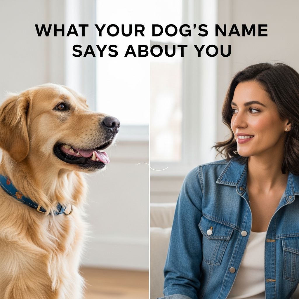 Discover how your choice of dog name reveals your personality, from traditionalist to quirky creative.