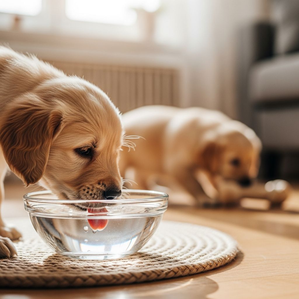 Discover when puppies start drinking water, weaning tips, and hydration essentials for healthy growth.