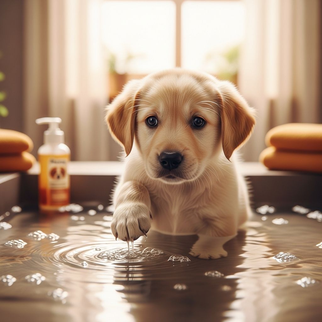When Can You Bathe A Puppy? Complete Guide For First Bath Discover the ideal age, frequency, and step-by-step guide for safely bathing your puppy to keep them clean and healthy without harming their skin.