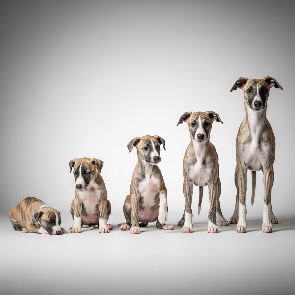 Whippet Growth Guide: Size & Weight Chart Track your Whippet's development from puppyhood to adulthood with expert size, weight, and growth insights for optimal health.