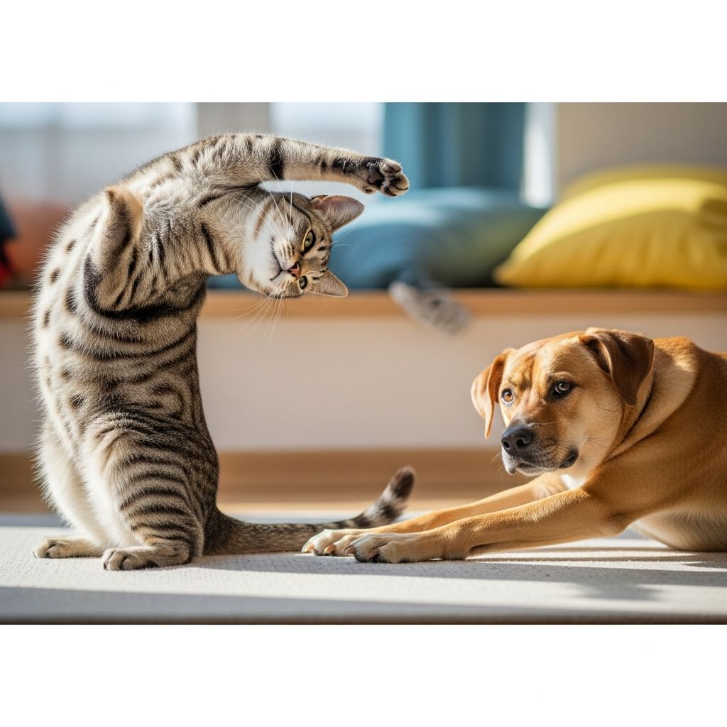Discover the anatomical secrets behind cats' superior flexibility compared to dogs, from spine structure to hunting adaptations.