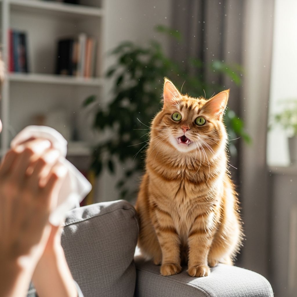 Why Does My Cat Meow When I Sneeze? 4 Vet-Approved Reasons Discover 4 vet-approved reasons why your cat meows when you sneeze and what it means.