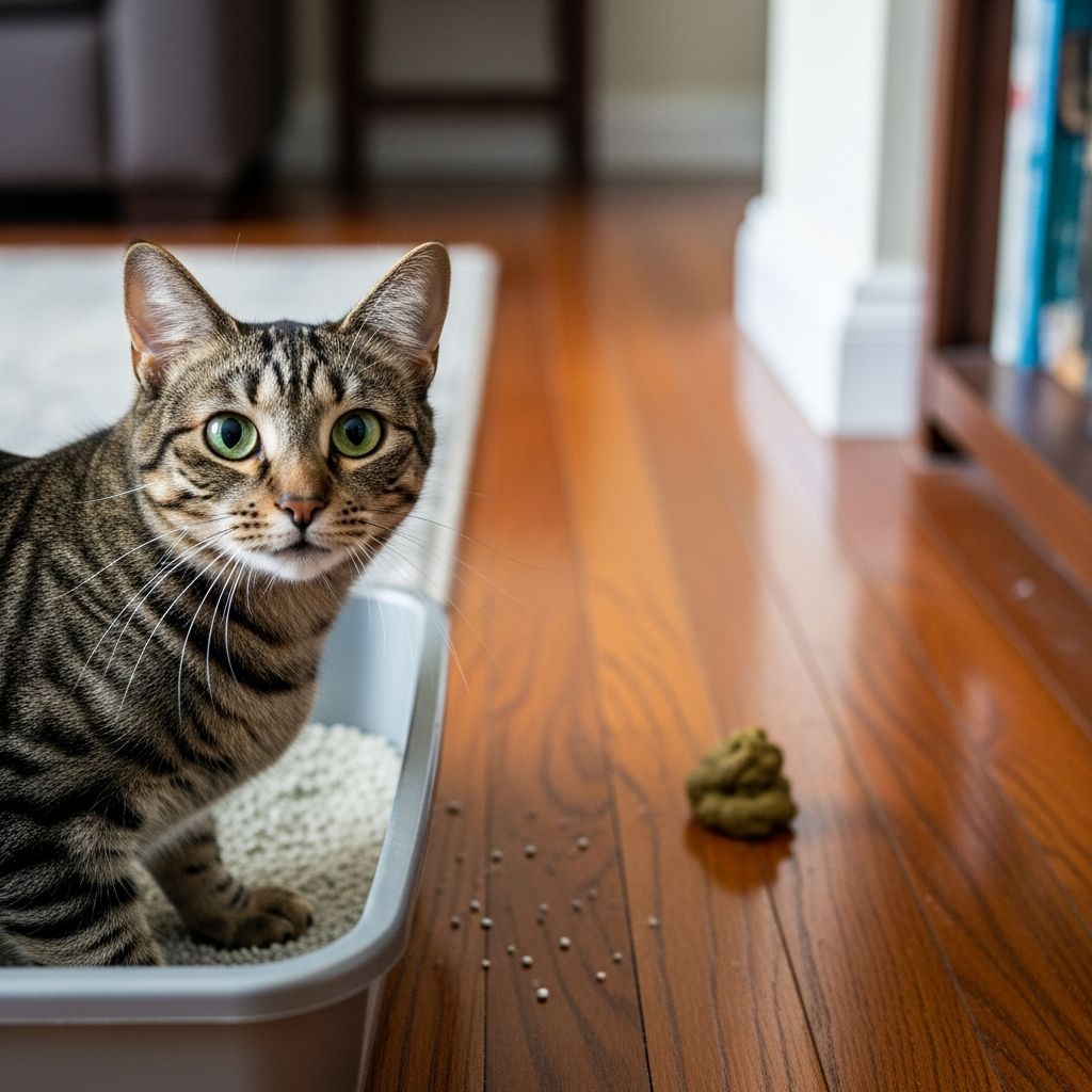 Uncover the reasons behind your cat's peculiar bathroom habits and discover effective solutions to restore litter box harmony.
