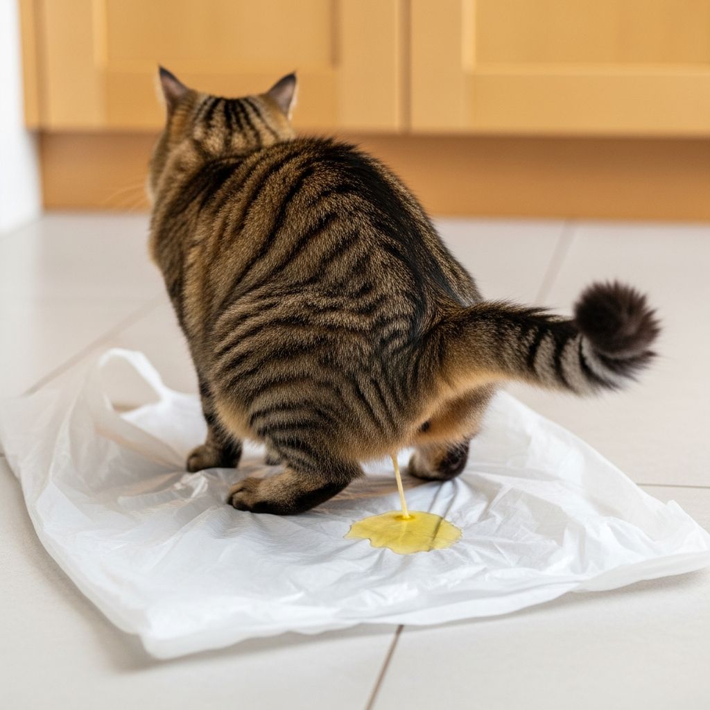Why Does My Cat Pee On Plastic Bags: Causes & Solutions Discover the surprising reasons behind your cat's plastic bag urination habit.