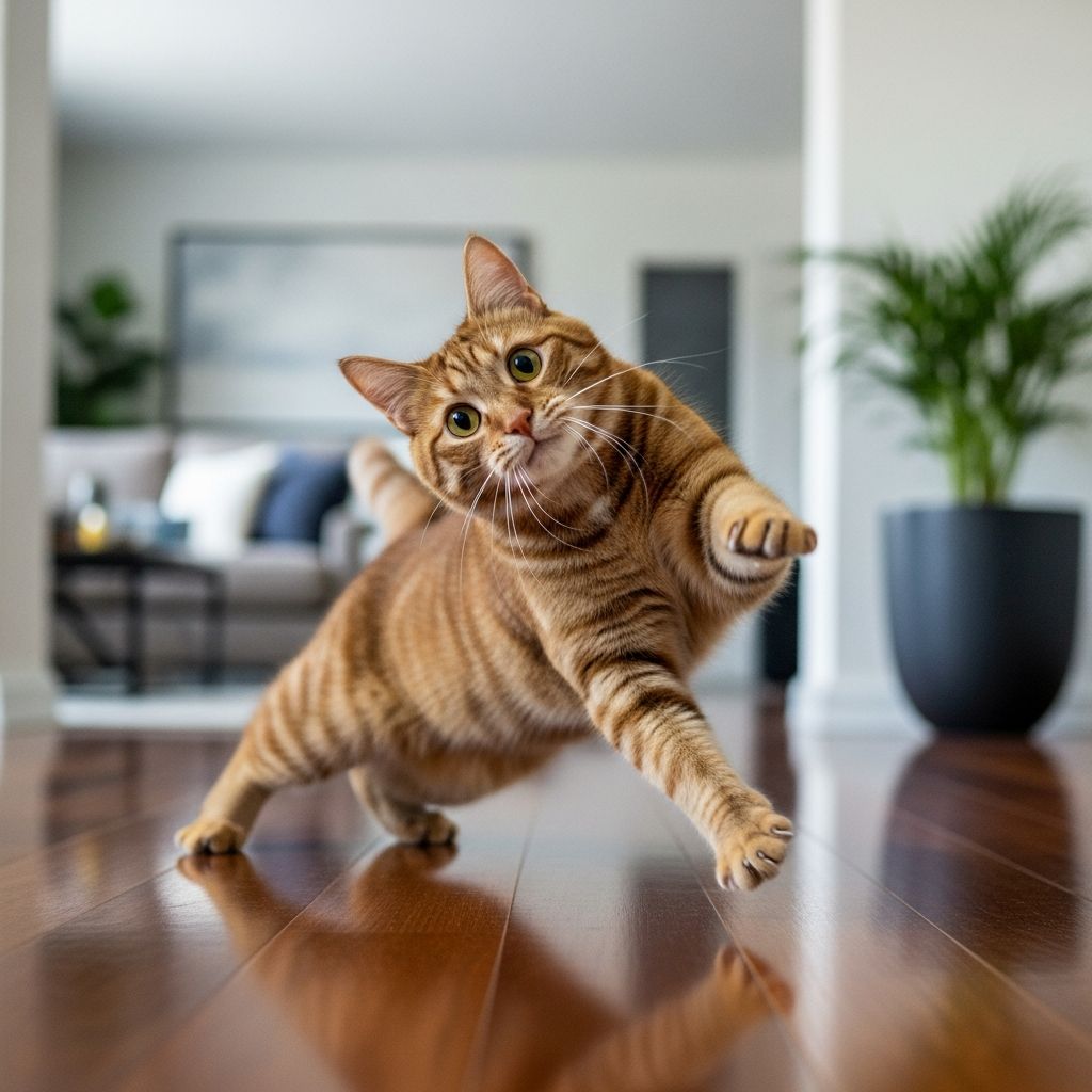 Understanding feline crab walking: Discover why your cat moves sideways and what it means.