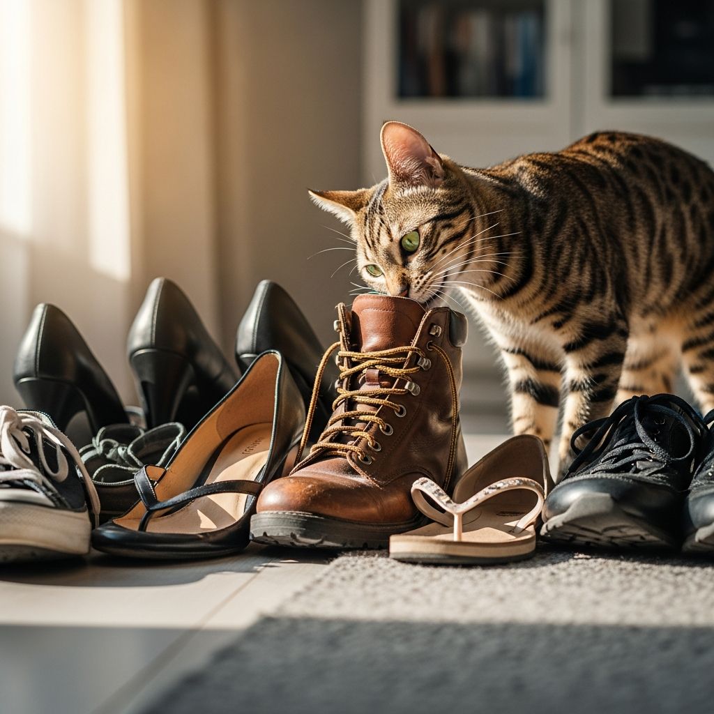 Why Cats Are Drawn To Shoes: 6 Surprising Reasons Revealed Discover the fascinating instincts and senses behind your cat's irresistible attraction to footwear and how to manage it.