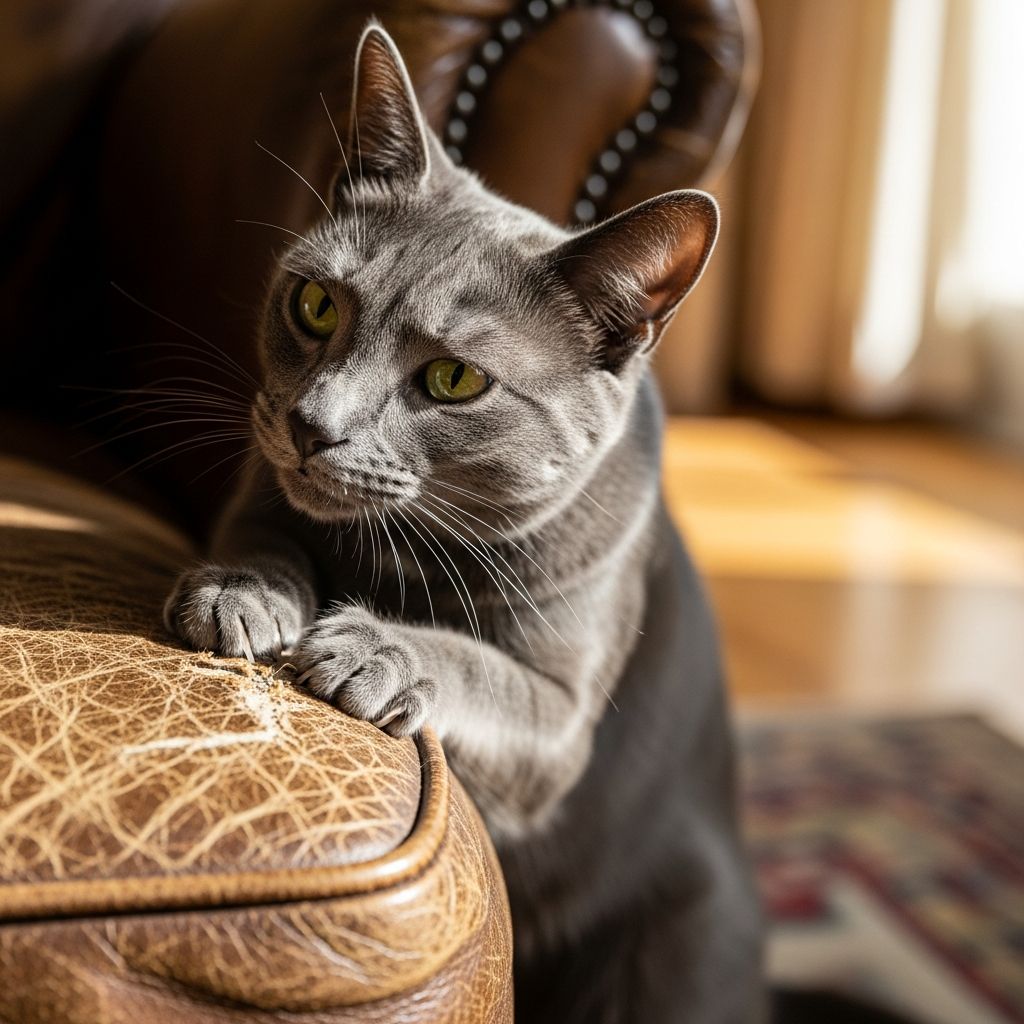 Discover the natural reasons behind your cat's furniture scratching and proven strategies to redirect this instinctual behavior effectively.