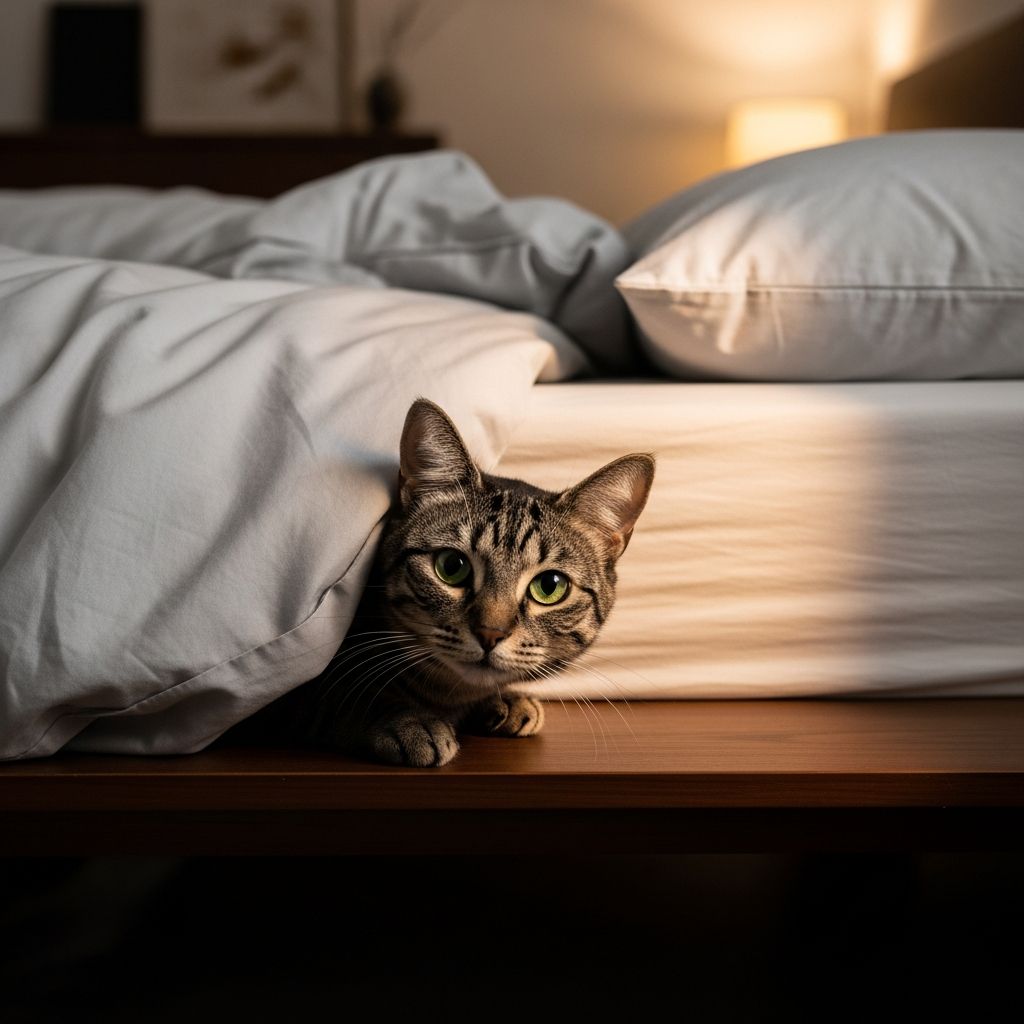 Why Cats Hide Under Beds: 15 Key Insights Discover the 15 common reasons your cat seeks refuge under the bed, from instinct to health signals, and learn how to respond effectively.