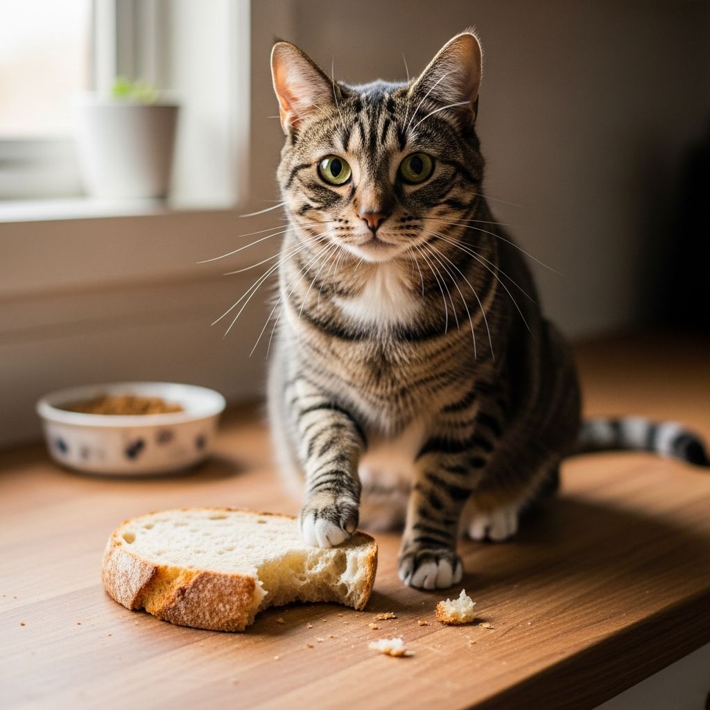 Why Do Cats Like Bread? 4 Reasons & Vet Tips Discover why cats are attracted to bread and whether it's safe for your feline friend.
