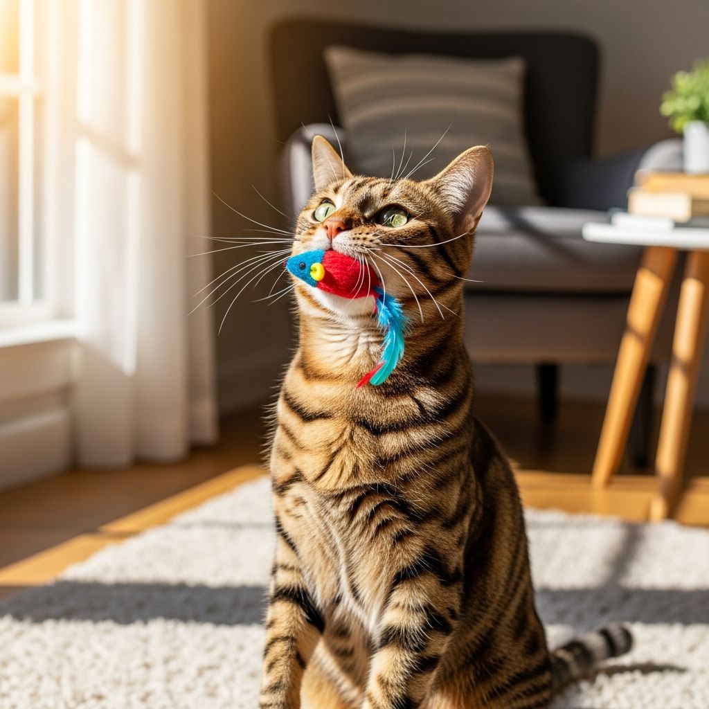 Why Cats Present Toys: 5 Smart Ways To Respond Discover the instinctual, emotional, and social reasons behind your cat's quirky habit of dropping toys at your feet for deeper bonding.