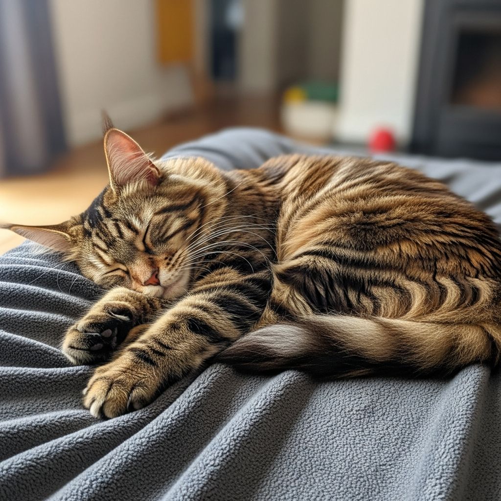 Why Cats Sleep On Their Left Side: Evolutionary Benefits Discover the fascinating science behind why most cats prefer sleeping on their left side for survival and quick reactions.