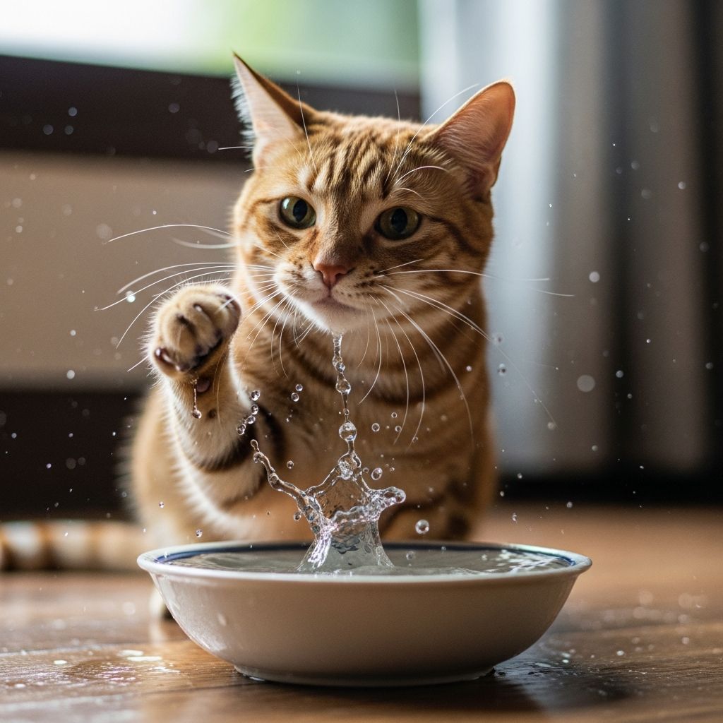 Why Cats Splash Water From Their Bowl: 3 Practical Fixes Discover the top reasons behind your cat's water-splashing habit and practical solutions to keep your floors dry.