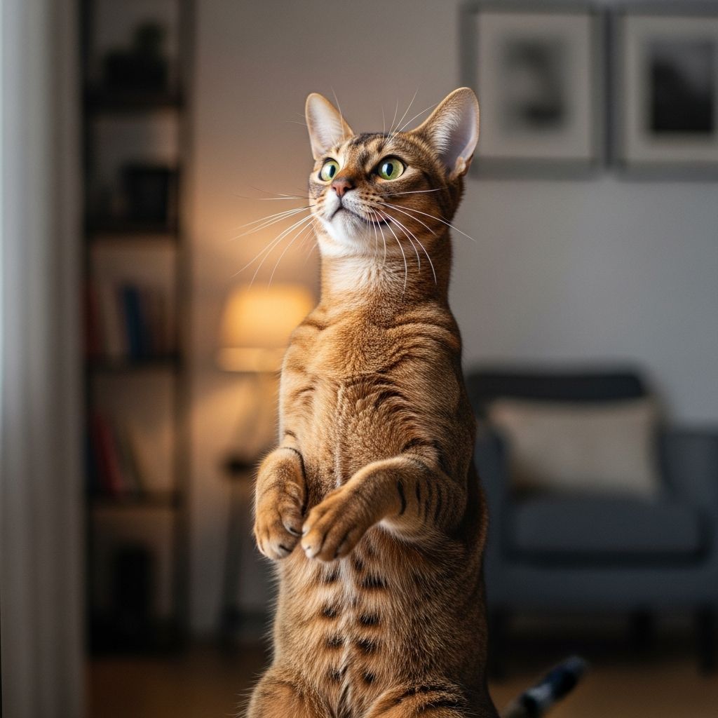Why Cats Stand on Hind Legs: Behavioral Guide Discover the surprising reasons behind your cat's bipedal antics and what it means.