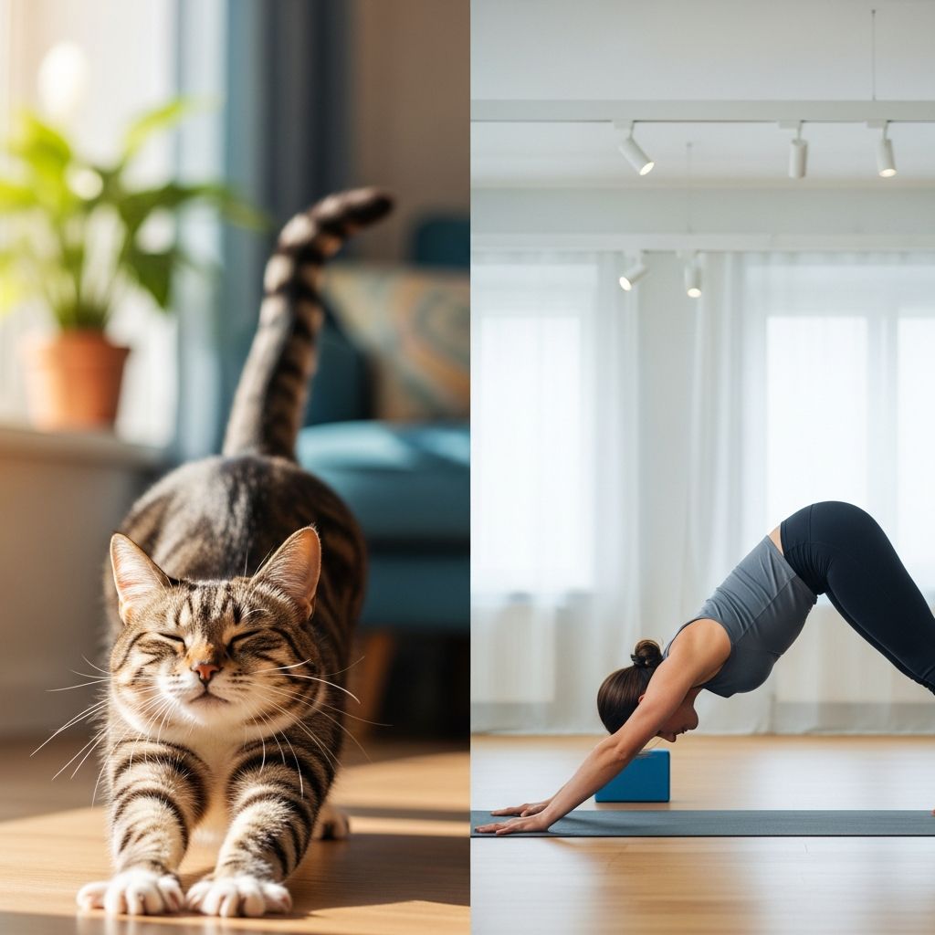 Why Cats Stretch: Benefits and Human Poses Discover the natural stretching habits of cats and how mimicking their poses boosts flexibility, reduces pain, and enhances well-being for you.