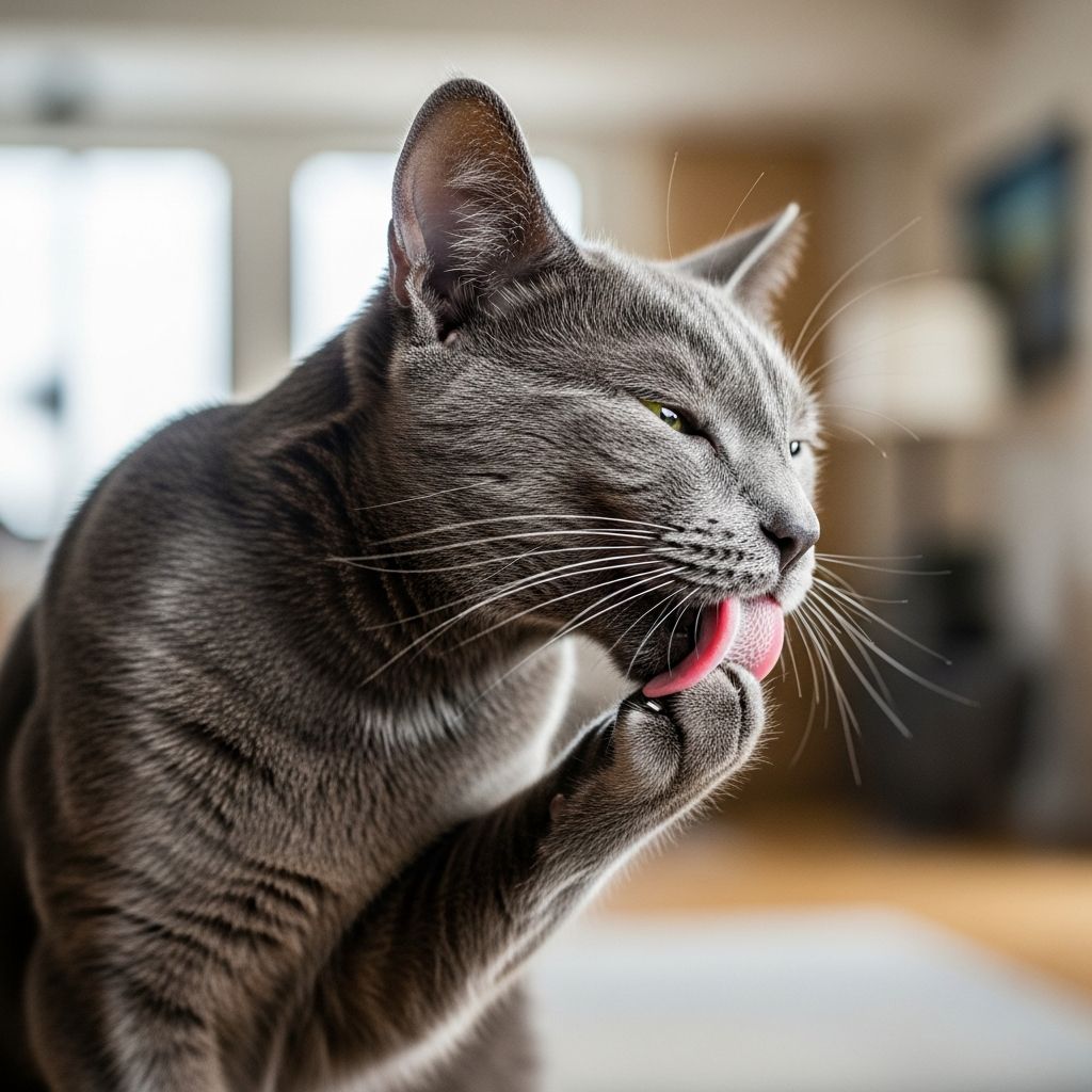 Why Do Cats Groom So Much? 6 Vet-Backed Fixes Discover the reasons behind your cat's obsessive grooming habits, from hygiene to stress relief and health signals.