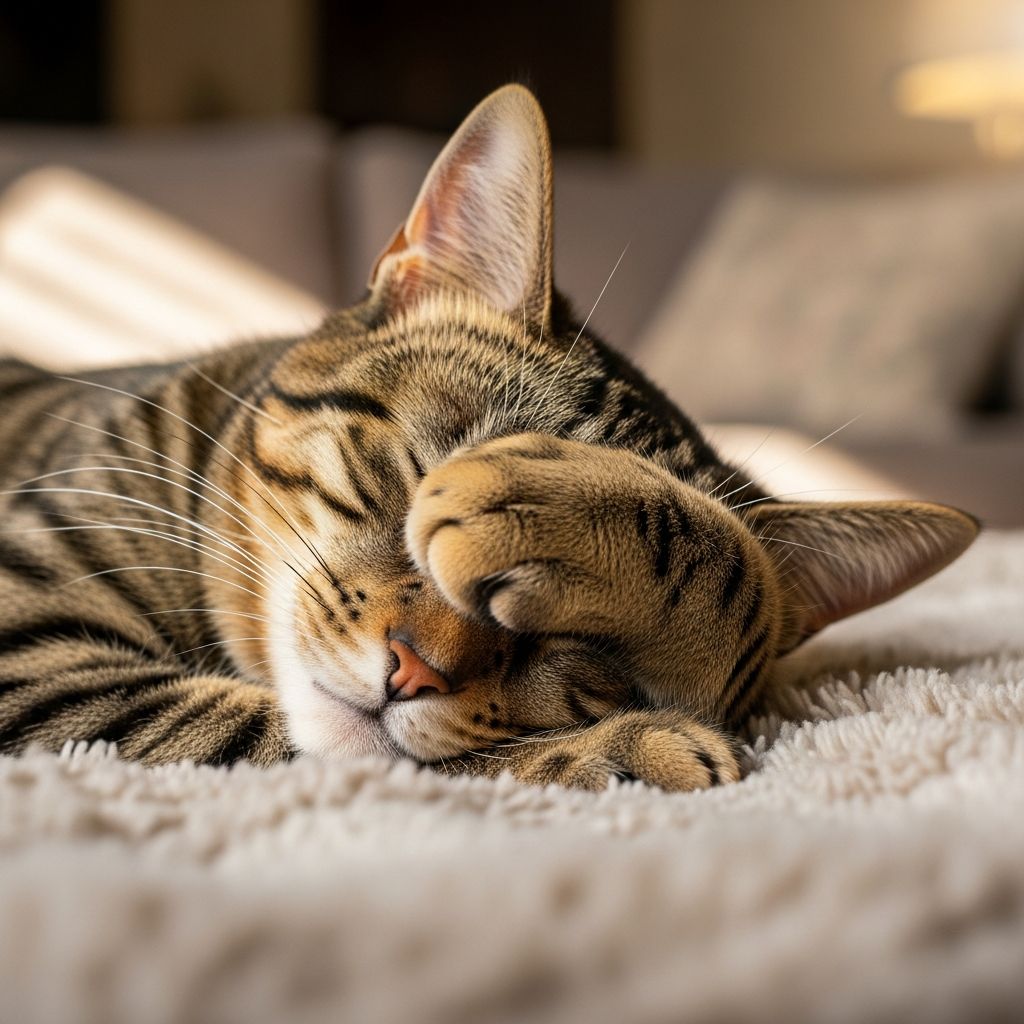 Why Do Cats Cover Their Face When They Sleep? Discover the fascinating reasons behind your cat's adorable face-covering sleep habit.