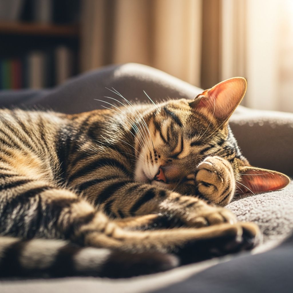Discover the 5 key reasons cats cover their faces while sleeping, from seeking security to blocking light for better rest.