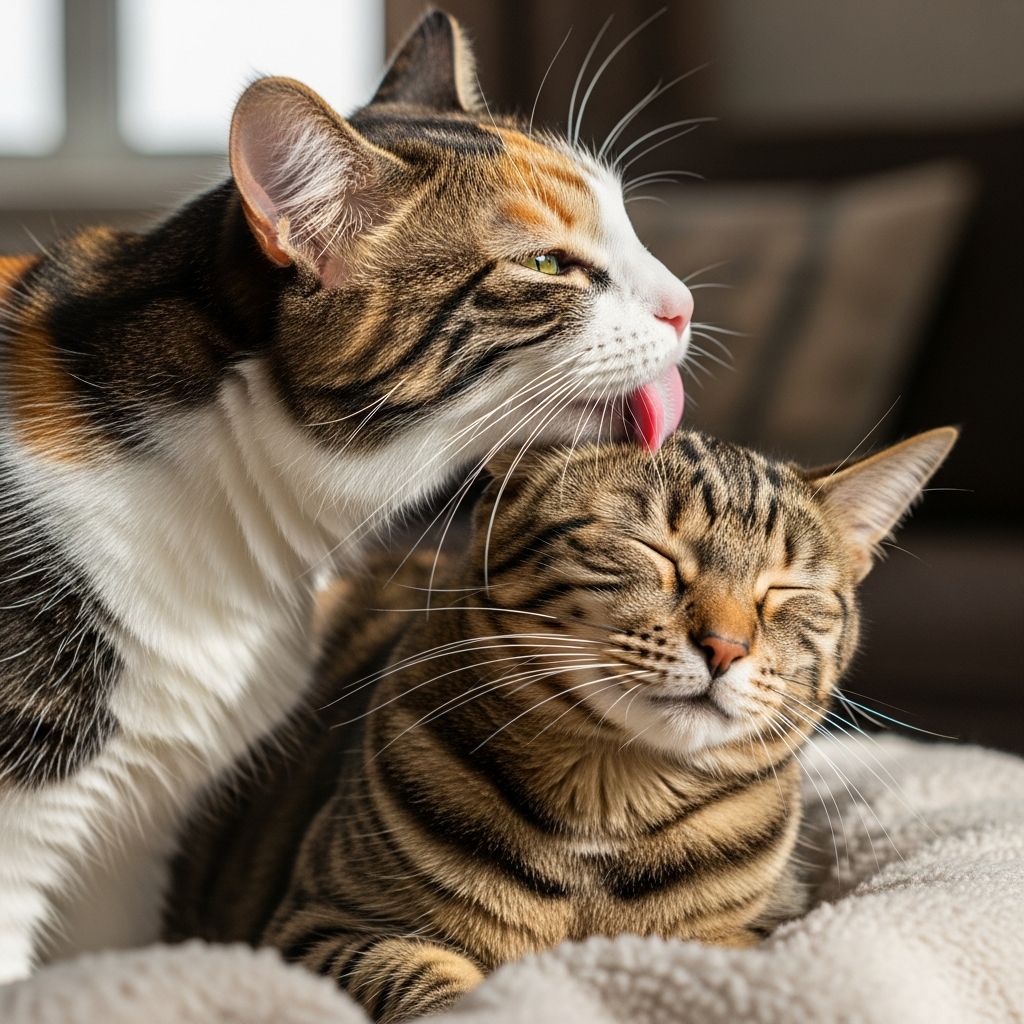Why Do Cats Groom Each Other? 5 Key Reasons Explained Discover the reasons behind allogrooming: bonding, hygiene, stress relief, and social dynamics in feline friendships.