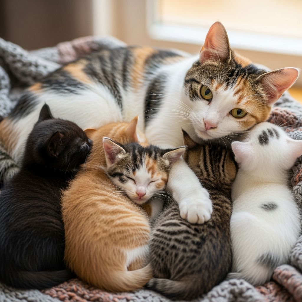 Why Do Cats Have Different Colored Kittens? Unraveling the surprising genetics behind why a cat can produce kittens of varied colors and patterns in one litter.