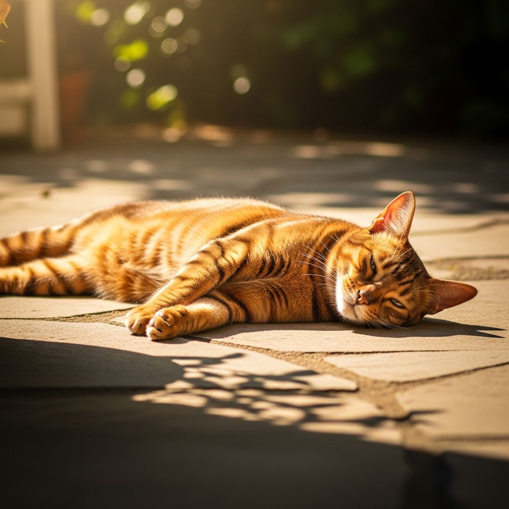 Why Do Cats Lay in the Sun When It’s Hot? Discover the surprising reasons behind your cat's love for sunbathing, even on hot days, and how it benefits their health and happiness.