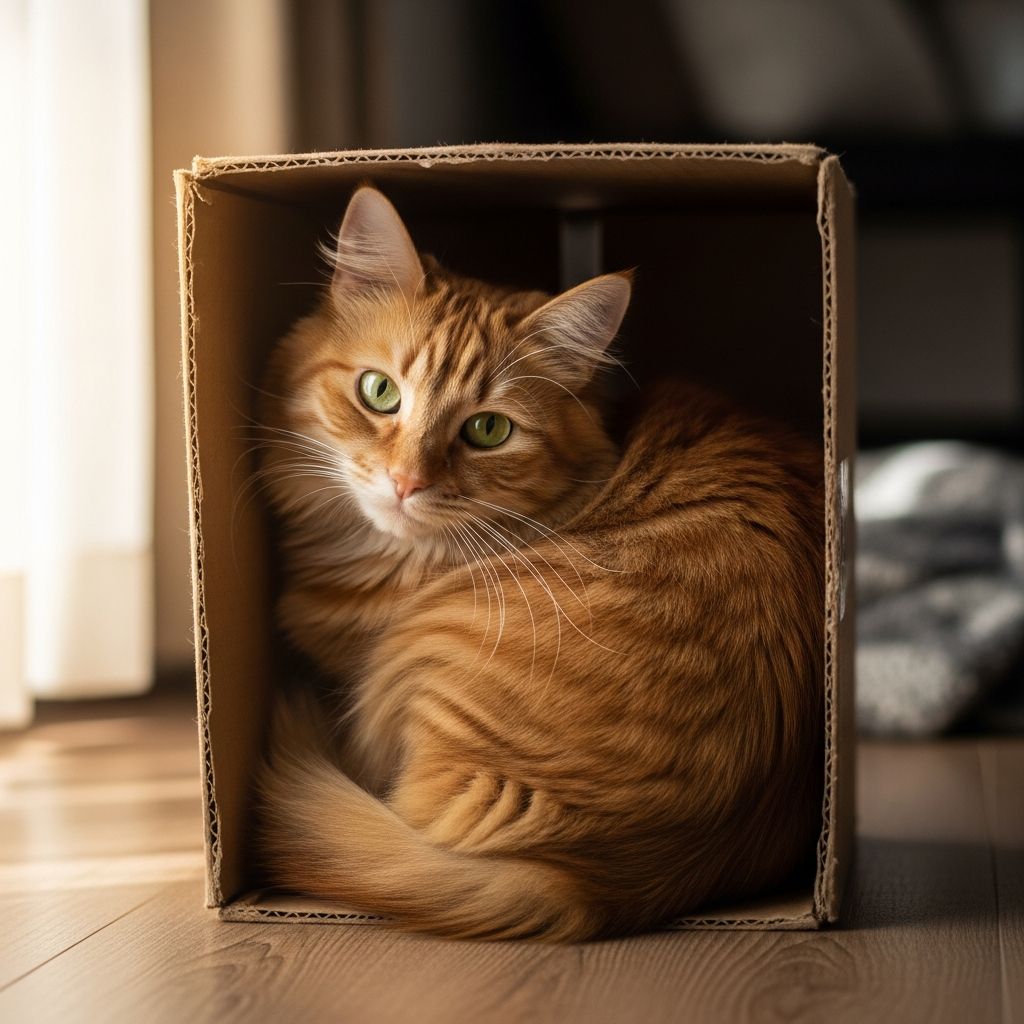 Why Do Cats Like Squeezing into Tight Spaces? Uncover the 7 fascinating reasons behind your cat's love for tiny hideouts and how to manage this quirky instinct safely.