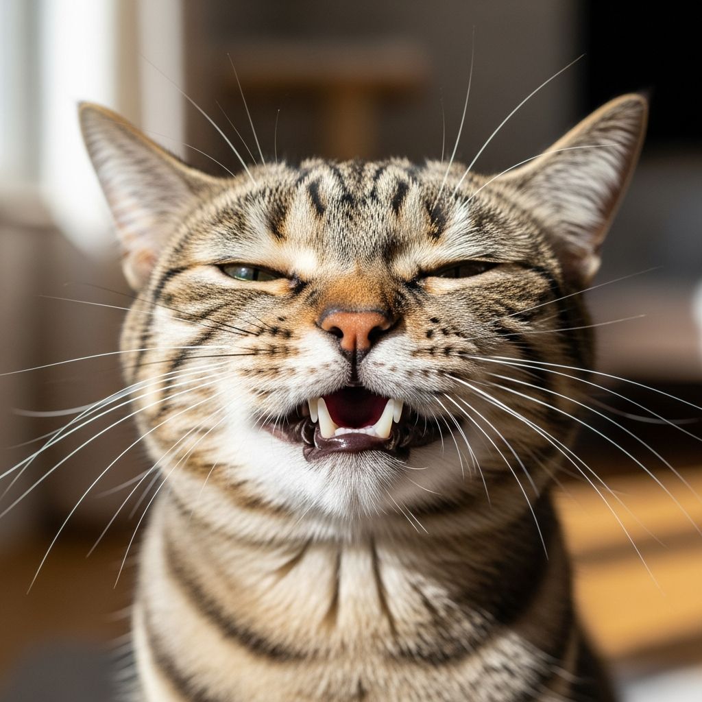 Why Do Cats Make Stink Face? The Flehmen Response Discover why your cat makes that adorable stink face and what it really means scientifically.