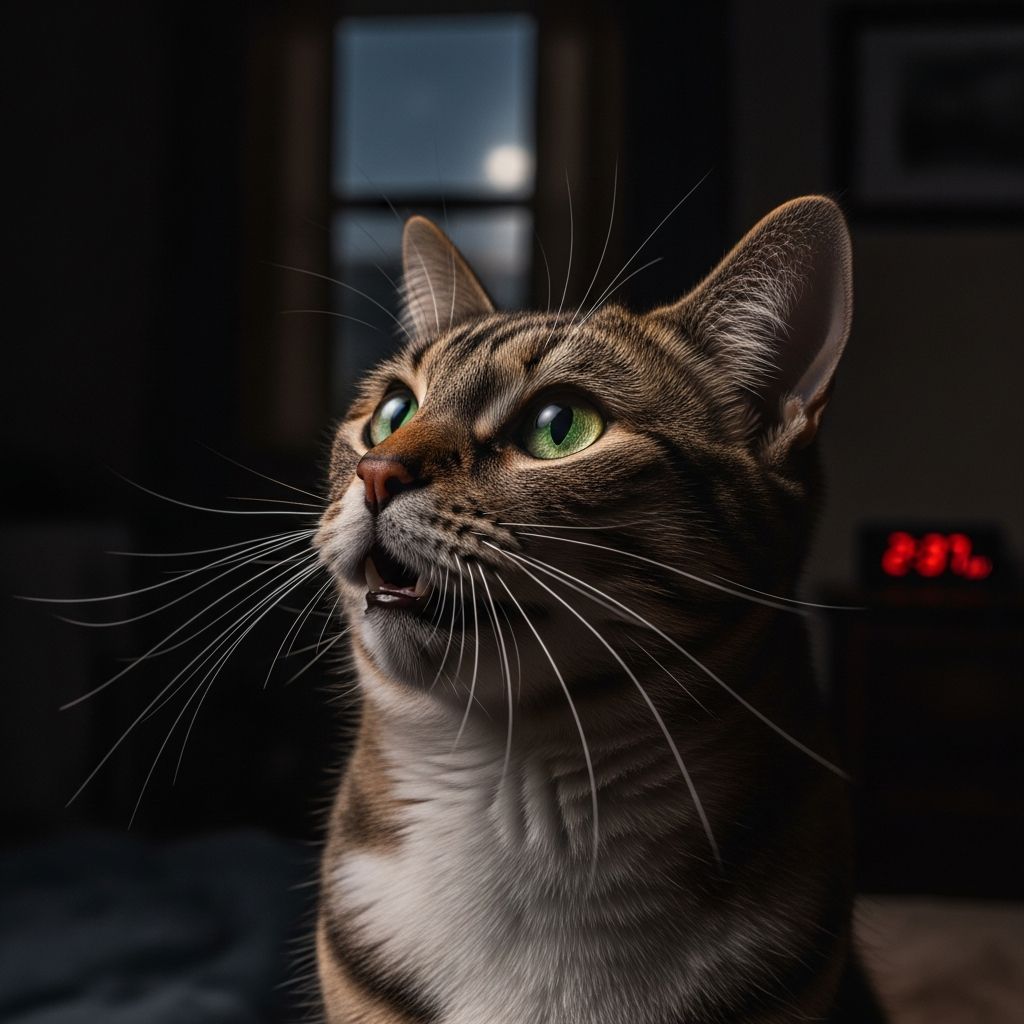 Why Do Cats Meow At Night? 7 Common Reasons & Solutions Discover the top reasons behind your cat's nighttime meowing and proven strategies to restore peaceful nights for you and your feline friend.