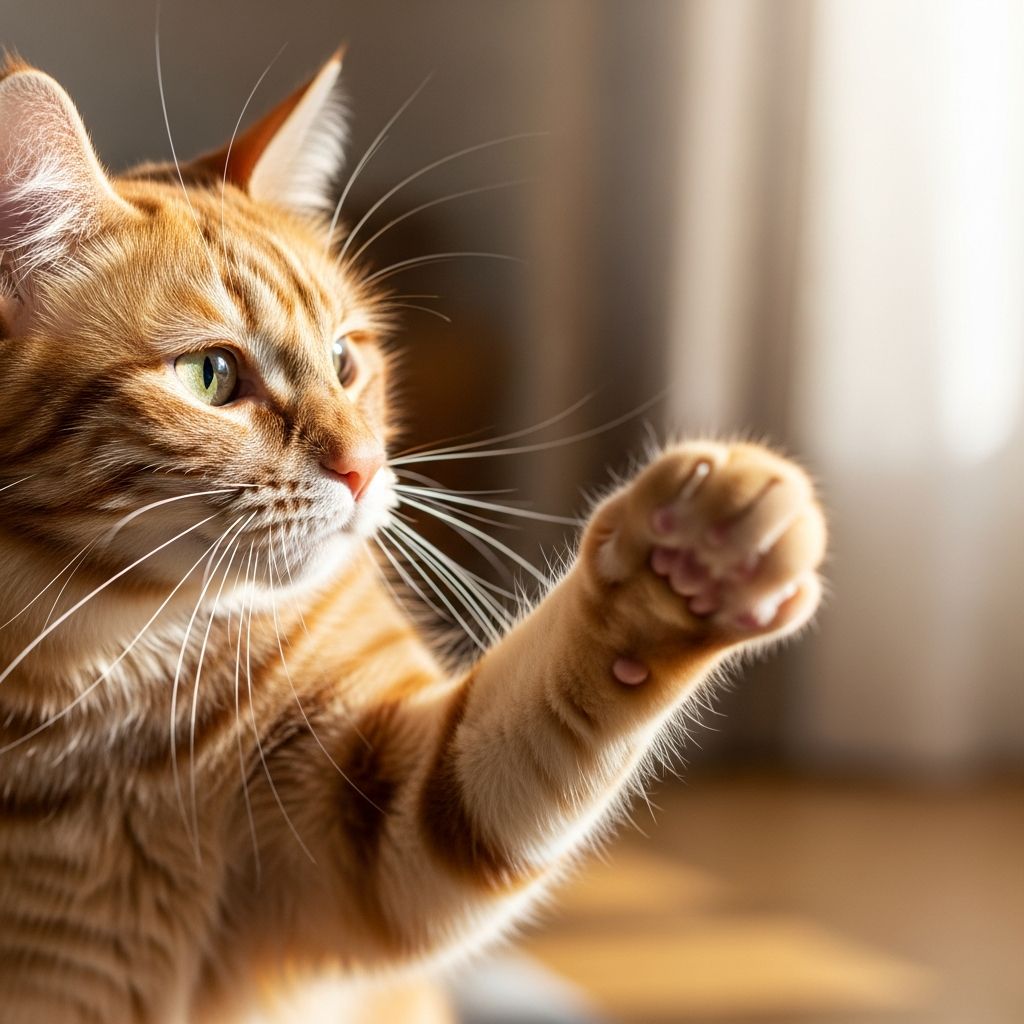 Discover the 9 vet-verified reasons your cat reaches out its paw, from seeking attention to showing affection and more.