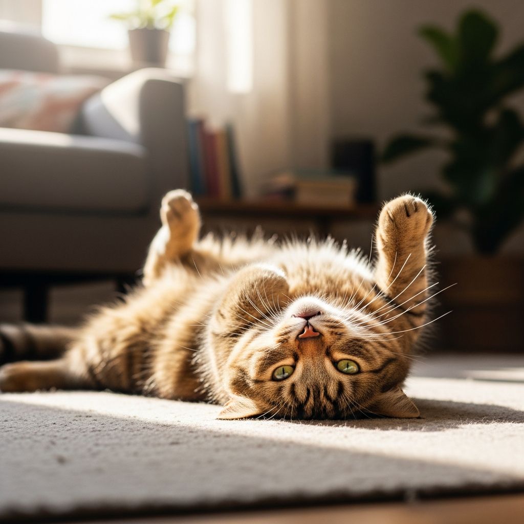 Why Do Cats Roll Around On Their Back: 9 Reasons Discover the 9 reasons why your cat rolls on their back and what it really means.