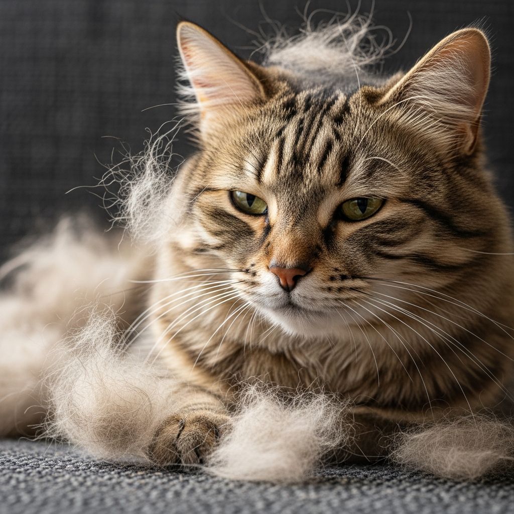 Discover the reasons behind excessive cat shedding, from normal cycles to health issues, and learn how to manage it effectively for a healthier coat.