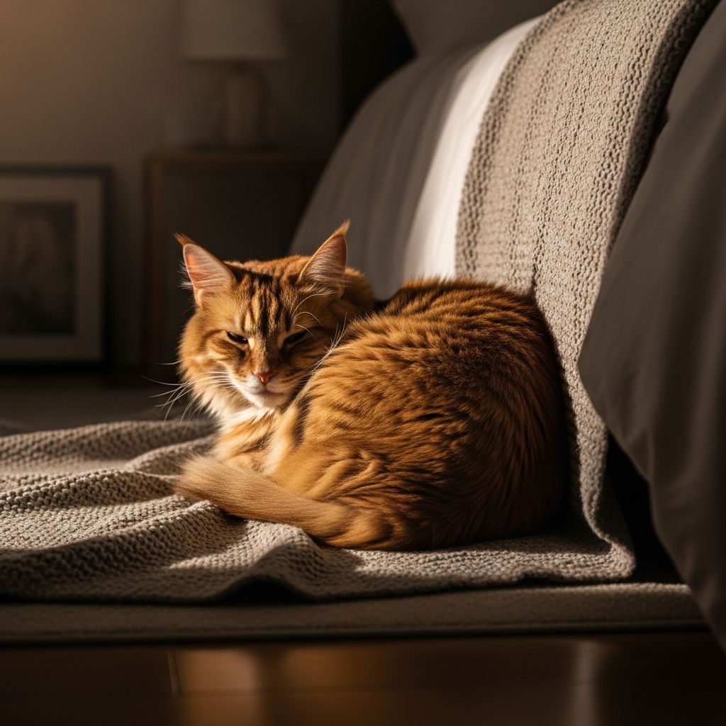 Why Do Cats Sleep at the Foot of the Bed? Discover the instinctual, comfort-driven, and affectionate reasons cats choose the foot of your bed for sleep.