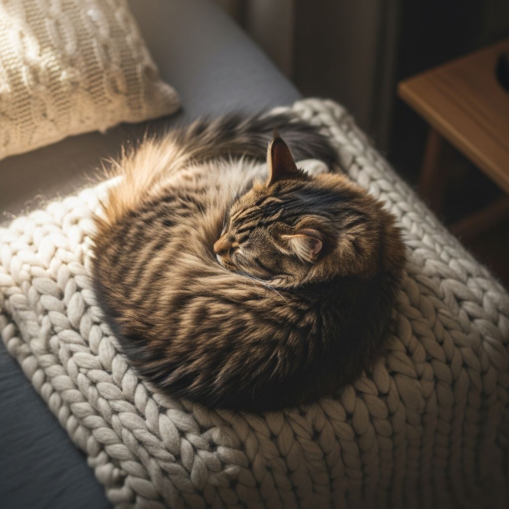 Why Do Cats Sleep in a Circle? 2 Vet-Reviewed Reasons Discover the vet-reviewed reasons behind your cat's cozy crescent sleeping position for warmth, security, and instinct.