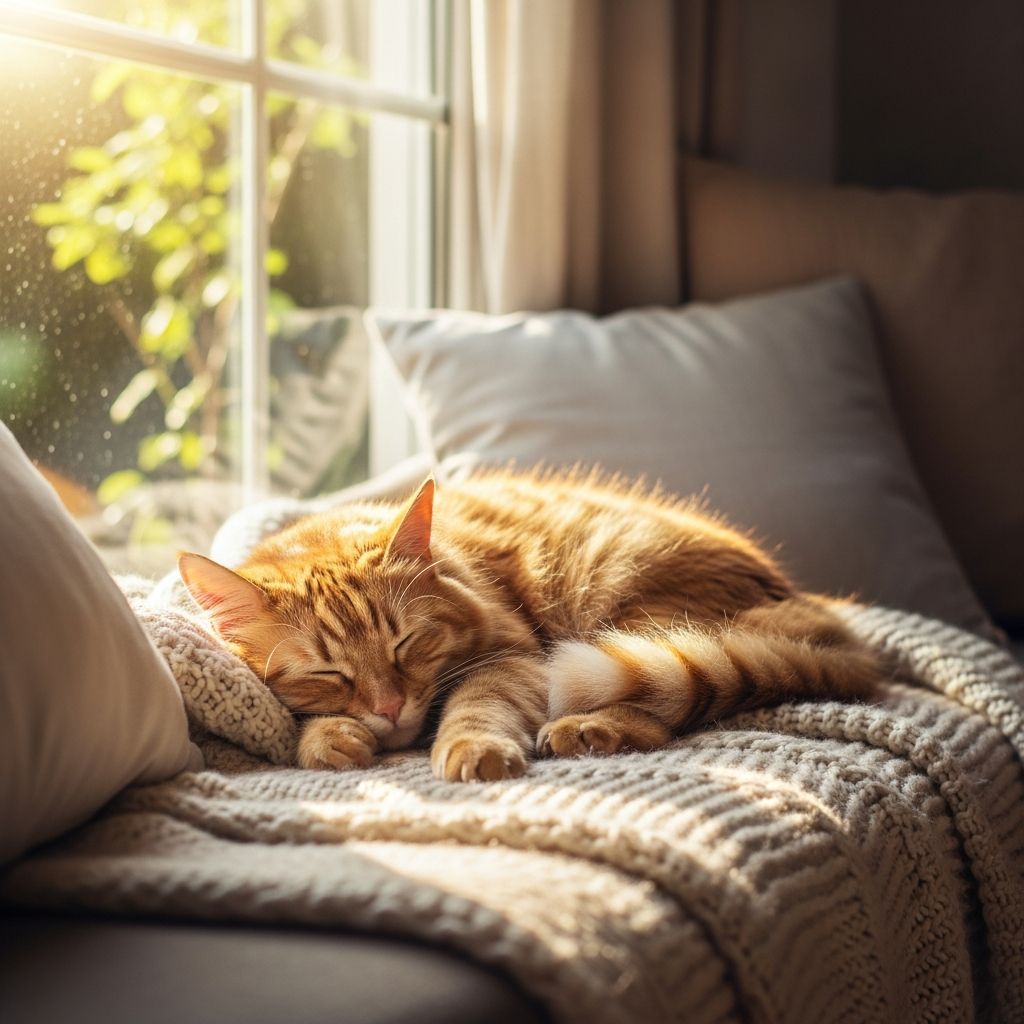 Discover the science behind feline sleep habits and what extensive rest means for your cat's health.