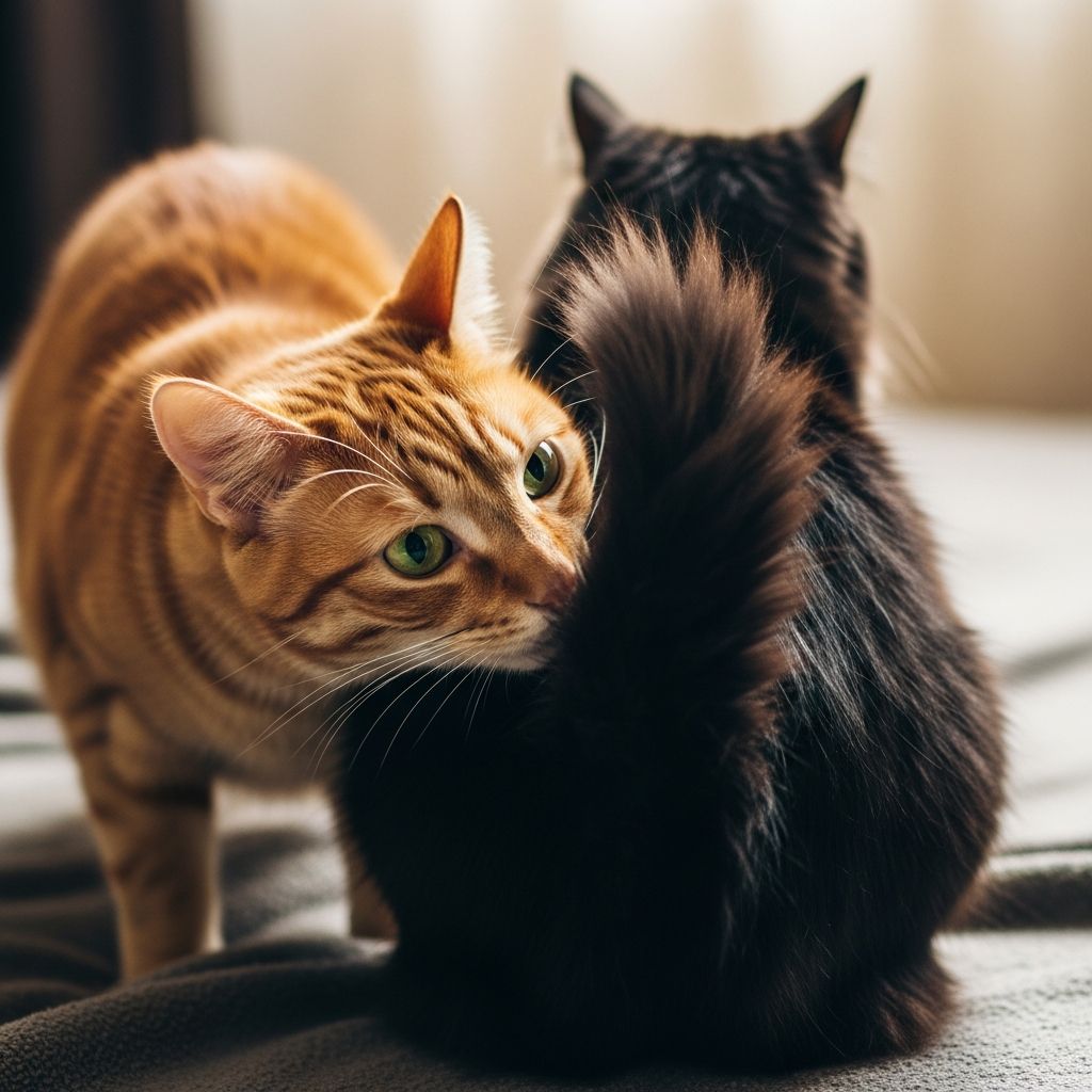 Uncover the fascinating reasons behind cats' butt-sniffing habit and what this quirky behavior reveals about feline communication.
