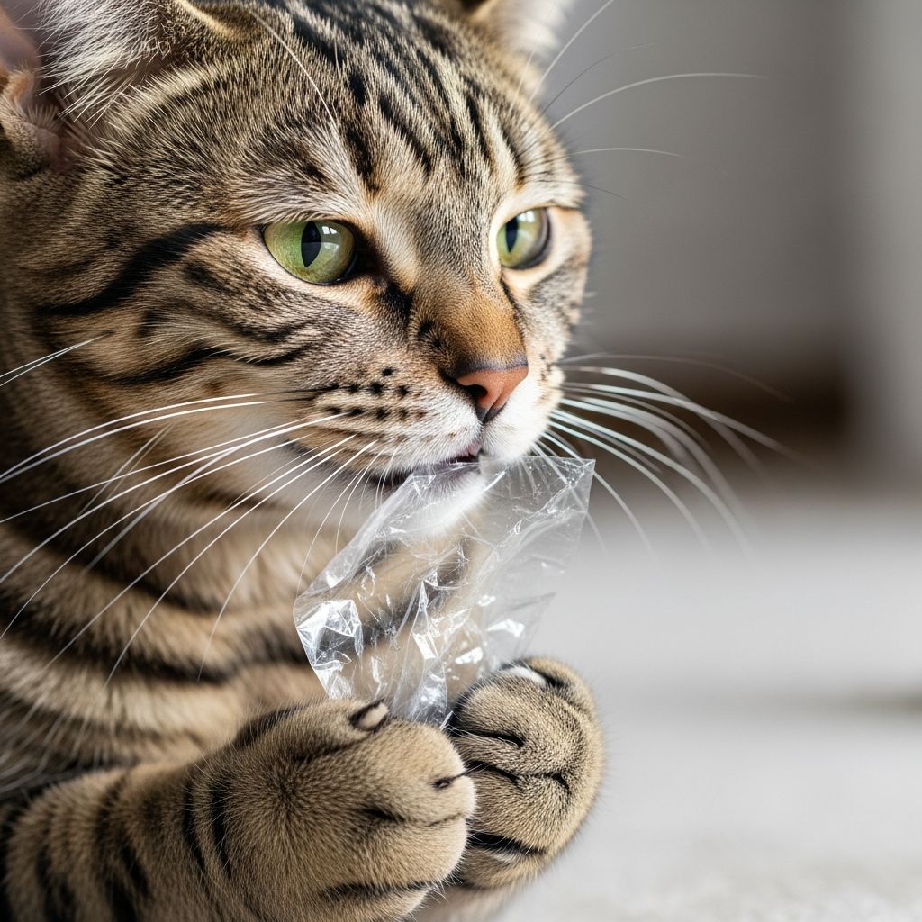 Why Cats Try To Eat Plastic: 5 Reasons And 5 Safe Solutions Uncover the reasons behind your cat's plastic-chewing habit and learn how to keep them safe from this quirky behavior.