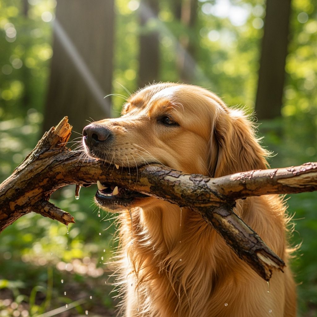 Why Do Dogs Chew Sticks: 5 Key Reasons & Safe Alternatives Uncover the natural instincts, health benefits, and risks behind your dog's stick-chewing habit, plus safe alternatives.