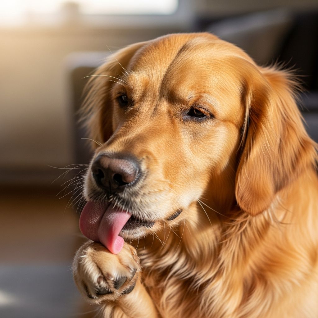 Why Do Dogs Lick Themselves: A Comprehensive Guide Discover the reasons behind your dog's self-licking habits, from normal grooming to signs of health issues requiring vet attention.