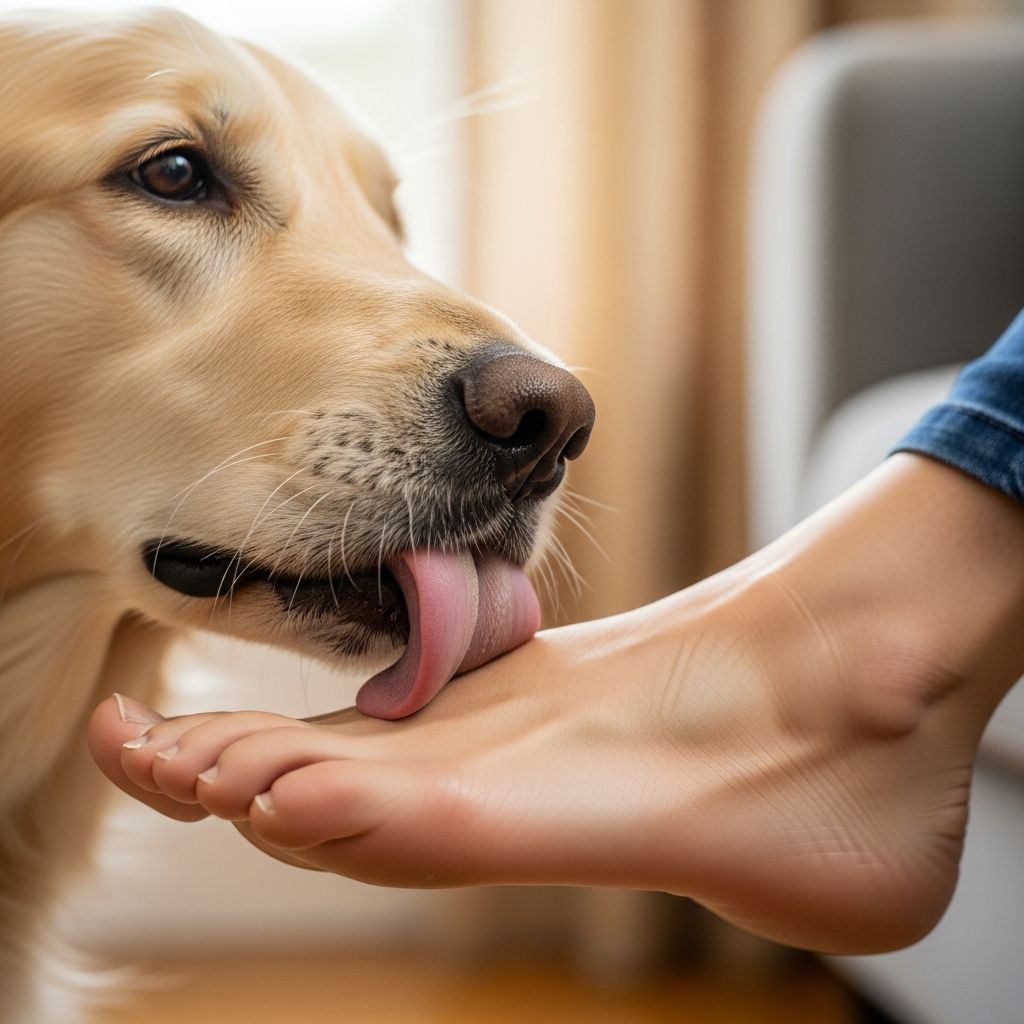 Discover the surprising reasons behind your dog's foot-licking habit and how to manage it effectively.