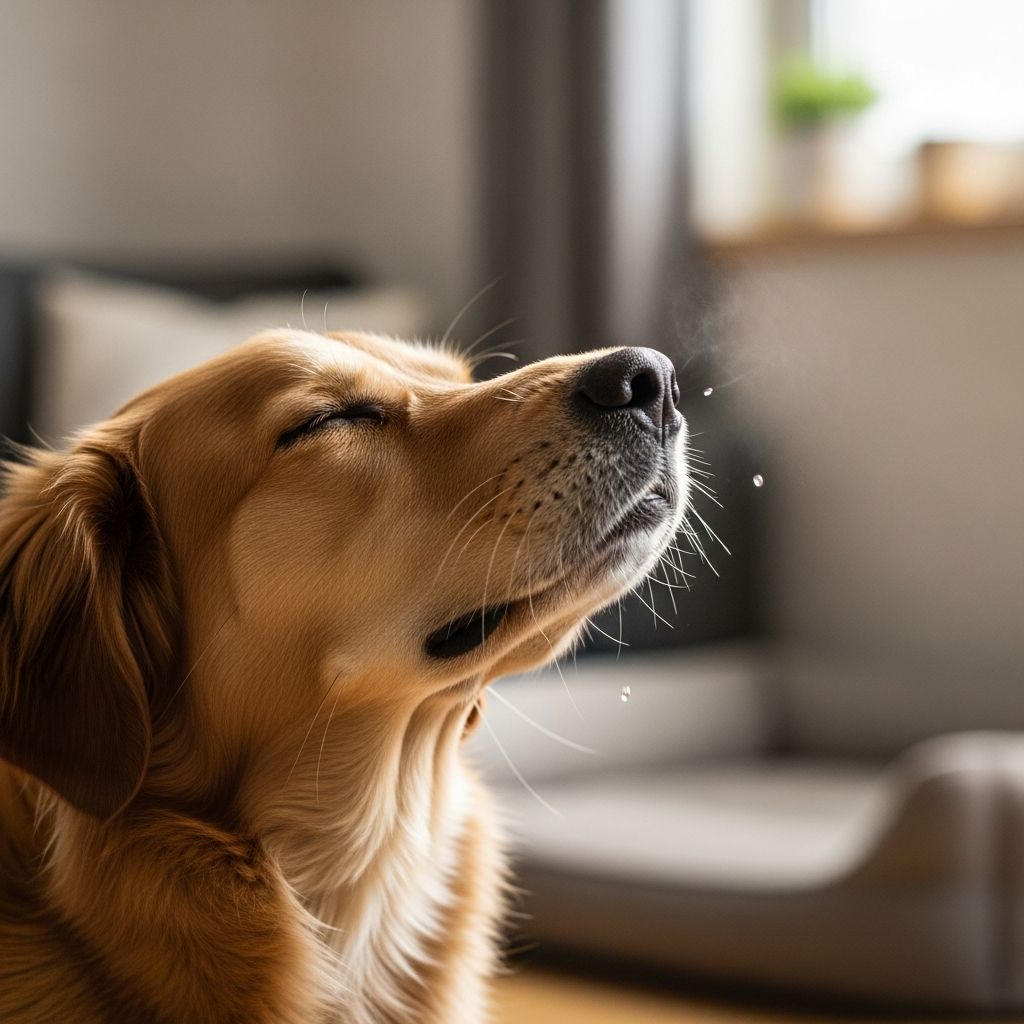 Discover the common and serious reasons behind your dog's sneezing, from harmless irritants to health concerns requiring vet attention.