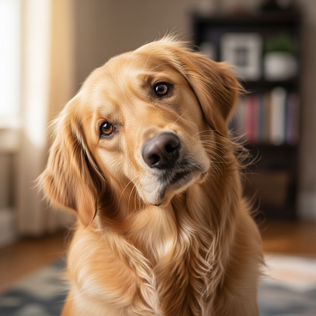 Discover the adorable and sometimes serious reasons behind your dog's iconic head tilt, from cuteness to medical concerns.
