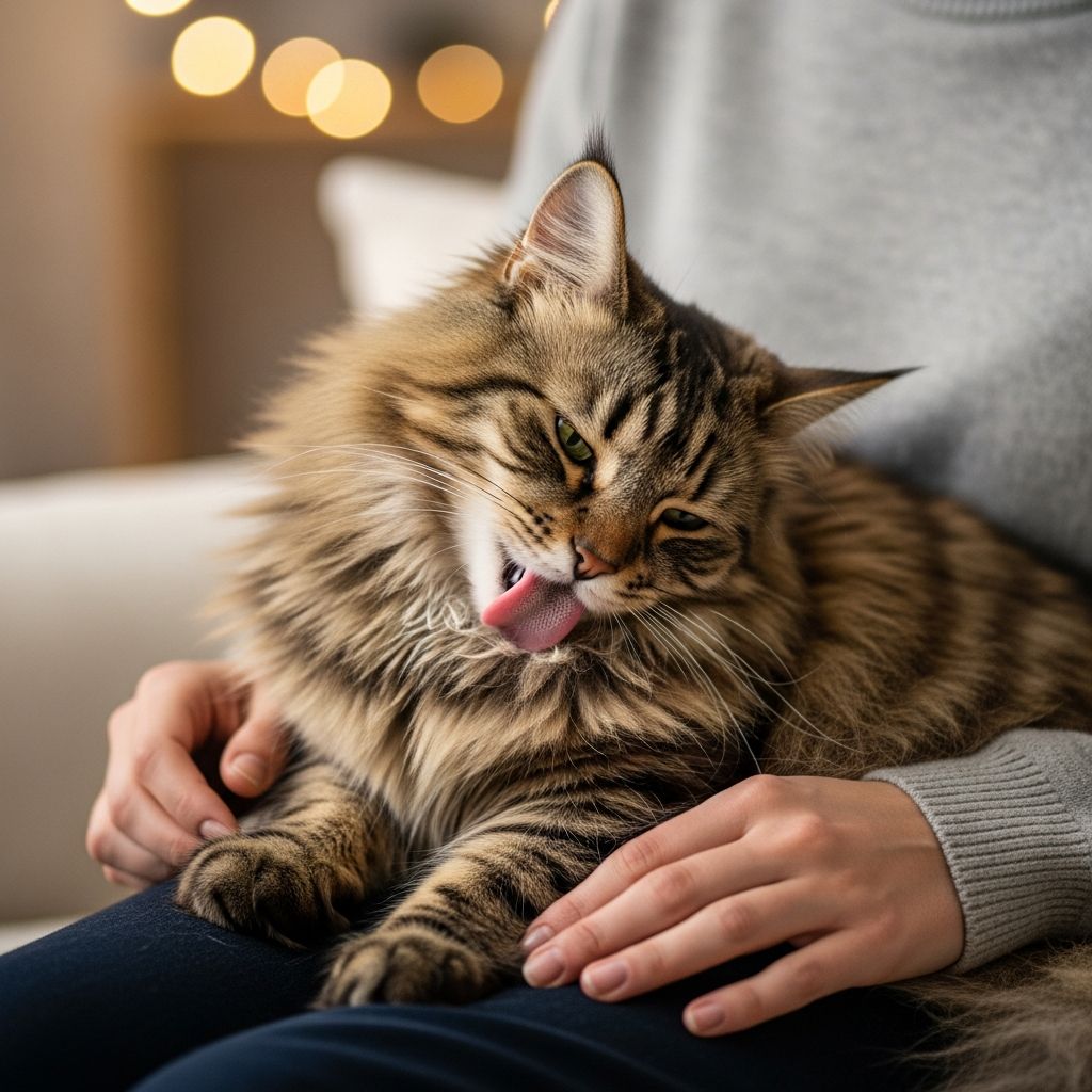 Why Does My Cat Clean Herself On Me: An Expert Guide Discover the reasons behind your cat's grooming on you, from affection to stress relief and health signals.