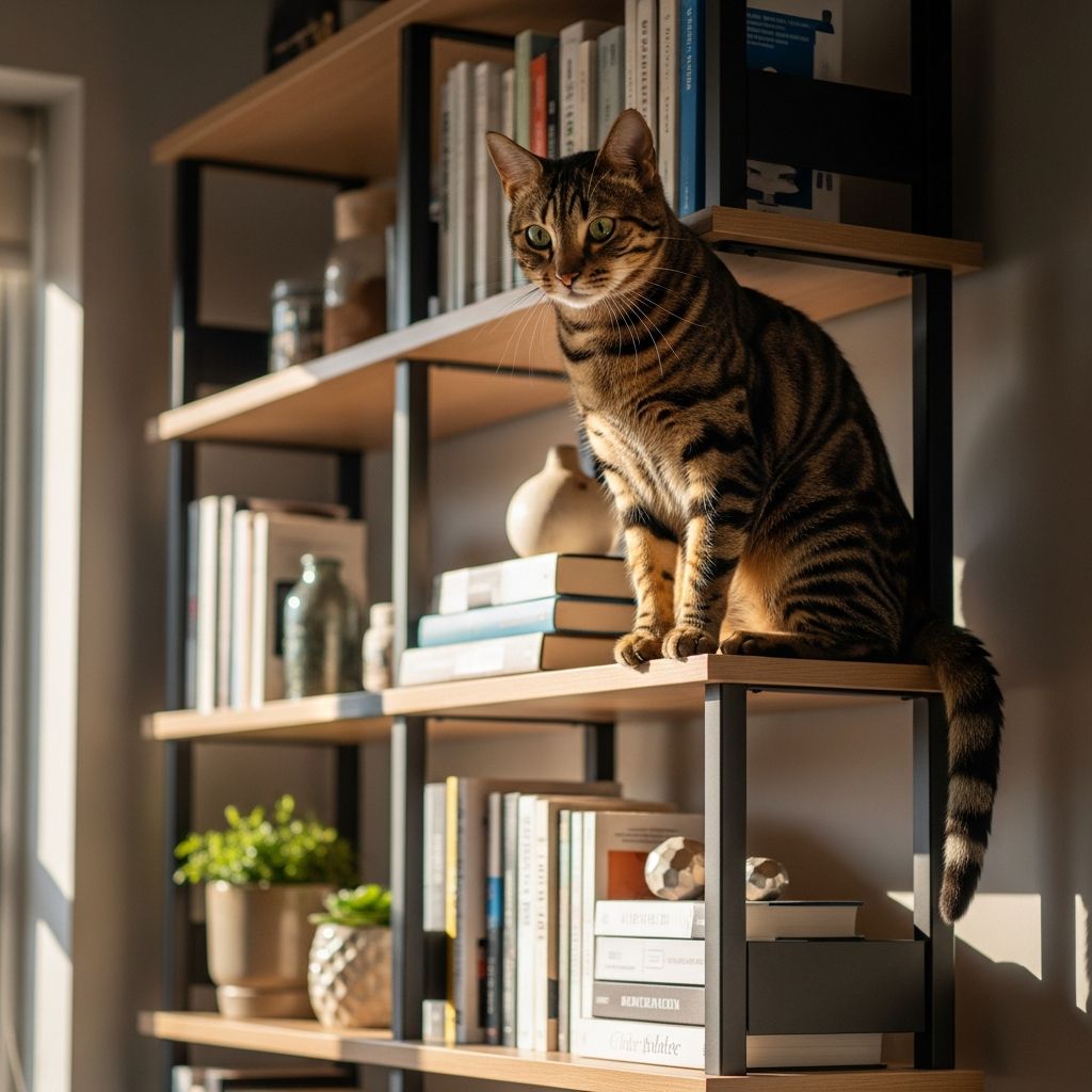 Why Does My Cat Like To Be Up High? 7 Reasons And Safe Tips Uncover the instinctual, safety, and comfort reasons behind your cat's love for high places and how to enrich their environment.