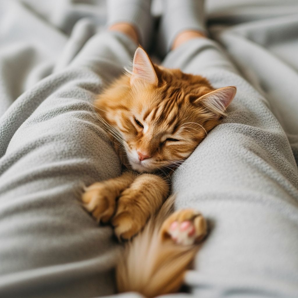 Discover the top reasons your cat loves sleeping between your legs, from seeking warmth and security to strengthening your special bond.